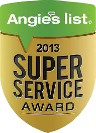 Angies List 2013 - Super Service Award